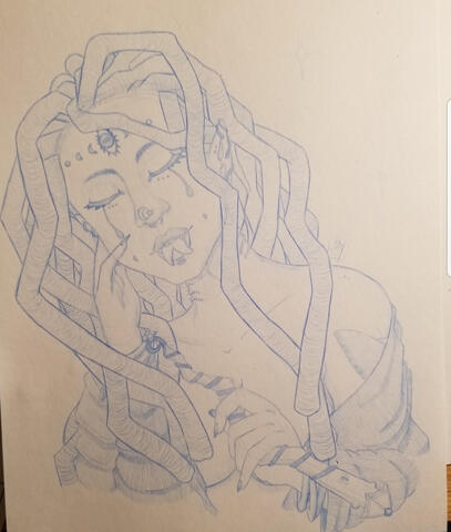 Goddess sketch
