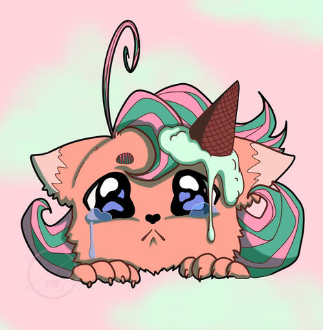 Sad kitty